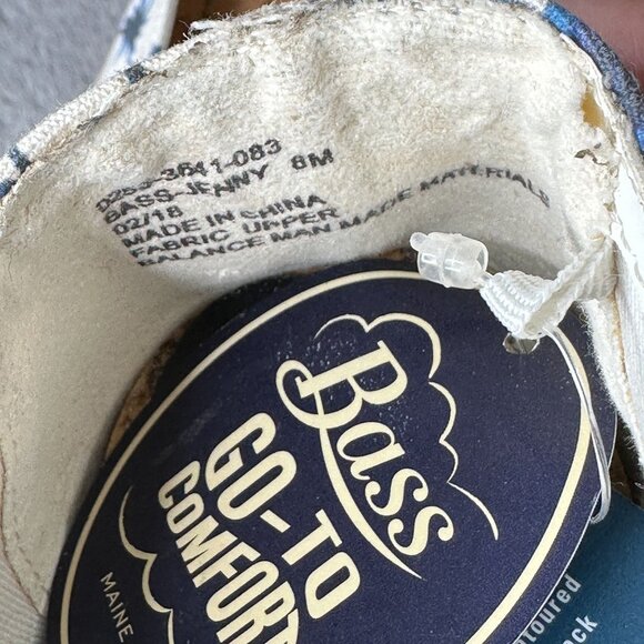 Bass Jenny Palm Tree Espadrille Flats‎ Size 8M NWT Coastal Boho - Picture 12 of 15